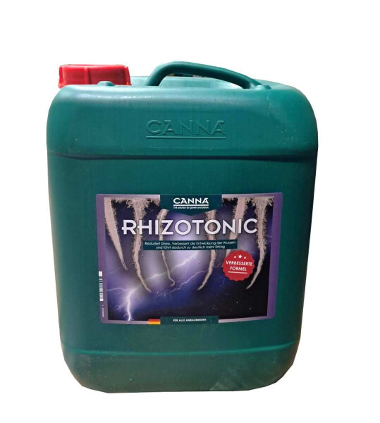 CANNA RHIZOTONIC, Wachstumsdünger, 10 L für 2500 L Wasser