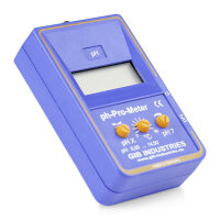 GIB Industries pH-Pro-Meter, Messbereich 0,0-14,0 pH, Auflösung 0,01 pH, Genaui
