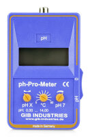 GIB Industries pH-Pro-Meter, Messbereich 0,0-14,0 pH, Auflösung 0,01 pH, Genaui