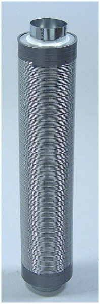 Telefonieschalldämpfer, ø 100 mm, L = 75 cm