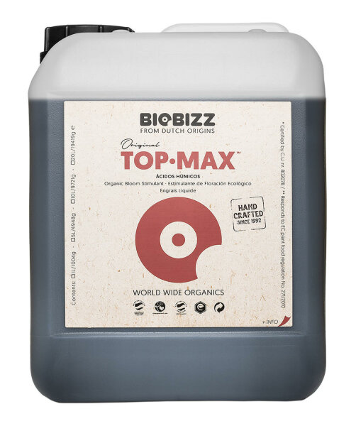 Biobizz TOPMAX, Blütestimulator, 5 L