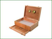 Humidor 00BOX, 32 x 24,5 x 10,6 cm, Zedernholz, inkl....