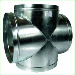 Ventilution Kreuzstück, Metall, für ø 315 mm