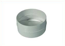 Rückschlagklappe, Kunststoff, für ø 125 mm, L = 62 mm