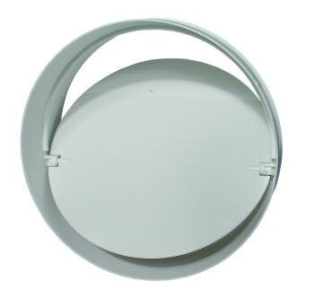 Rückschlagklappe, Kunststoff, für ø 200 mm, L = 62 mm