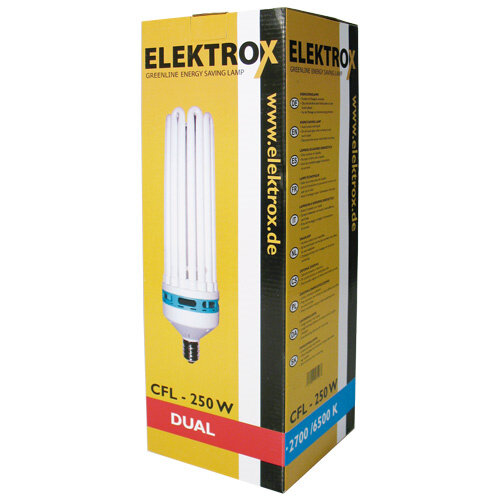 Energiesparlampe Elektrox Dual 250 W, 2700/6500 K, 8U, E40-Fassung