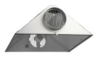 Air Cool Reflektor, mit Glasplatte, E40-Fassung, 125 mm,...