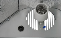 Air Cool Reflektor, mit Glasplatte, E40-Fassung, 125 mm, 45 x 45 x 18 cm