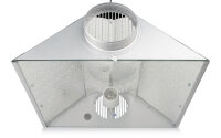 Air Cool Reflektor, mit Glasplatte, E40-Fassung, 125 mm, 45 x 45 x 18 cm