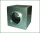 Lüfterkiste, Metall, schallgedämmt mit eingebautem Schneckenhaus-Ventilator, 15