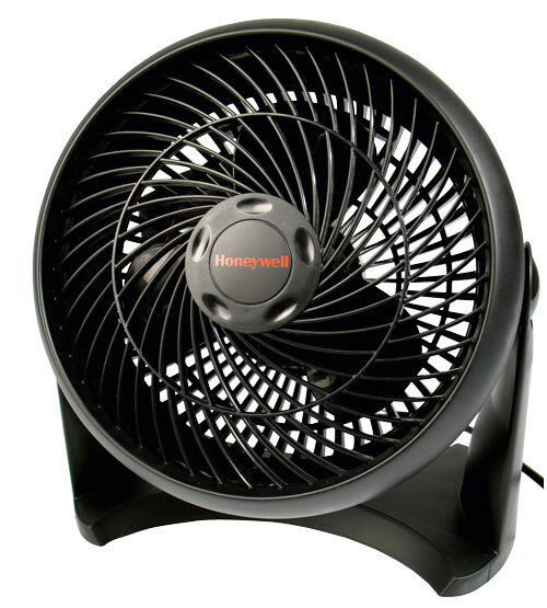 Tischventilator Honeywell HT-900E, 740 m³/h, 40W, ø 18 cm, 3 Stufen, schwarz