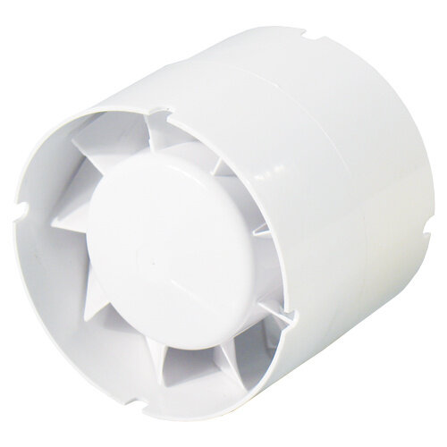 Ventilution Axiallüfter, 105 m³/h, für 100 mm Rohr, gerader Anschluss