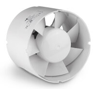 Ventilution Axiallüfter, 185 m³/h, für 125 mm Rohr, gerader Anschluss