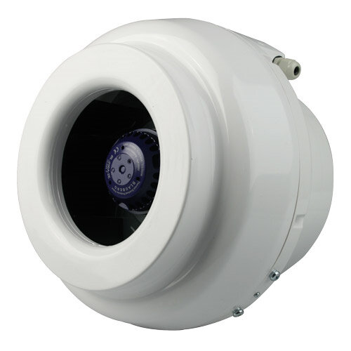 Ventilution Rohrventilator, 1080 m³/h, für 250 mm Rohr, Kunststoff