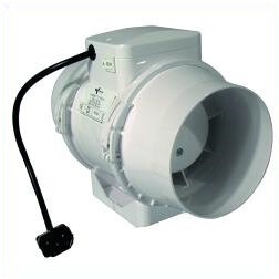 Ventilution Mixed In-Line, 220/280 m³/h, für 125 mm Rohr, inkl. IEC-Connector