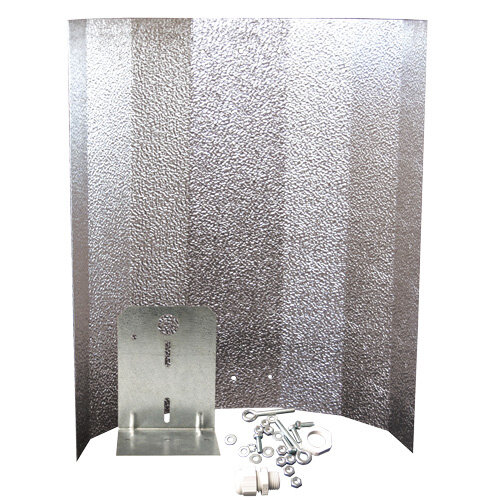 Reflektorkappe, Stucco, klein, 40 x 50 cm, Bügel, Schraubensatz