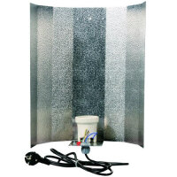 Stucco-Reflektor klein, 40x50 cm, montiert, Bügel...