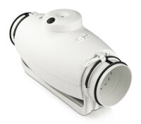 Schallgedämmter Rohrventilator, halbradial, TD-350/125 Silent