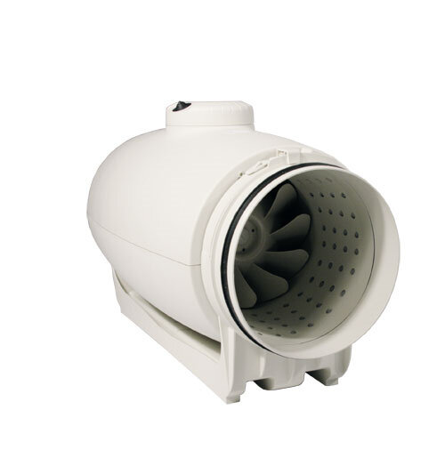 Schallgedämmter Rohrventilator, halbradial, TD-1000/200 Silent