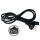 Netzkabel mit IEC-Connector, weiblich, CH-Stecker, ø 1,5 mm, 2 m