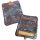 Original Kavatza Tasche "Cowboy", Glattleder braun mit Applikation, 230 x 160 m