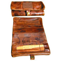 Original Kavatza Tasche "Ethnic", Glattleder...