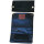 Original Kavatza Tabaktasche Wildleder schwarz, 230 x 155 mm