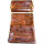 Original Kavatza Tabaktasche "Ethnic", Glattleder braun mit