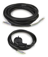 Kabelset: Schuko-Stecker 1,5m und 4m flexibles...