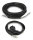 Kabelset: Schuko-Stecker 1,5m und 4m flexibles Feuchtraumkabel