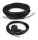 Kabelset: Schuko-Stecker 1,5m und 4m flexibles Feuchtraumkabel
