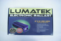 Vorschaltgerät Lumatek 400 W, elektronisch, 4-Stufen regelbar, mit IEC-Connecto