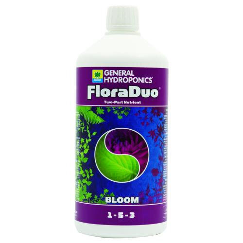 GHE FloraDuo Bloom, Mineraldünger (hartes Wasser), 1 L