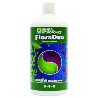 GHE FloraDuo Grow, Mineraldünger (hartes Wasser), 1 L