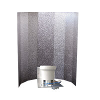 Stucco-Reflektor, kl., 40x50 cm, Bügel montiert +...