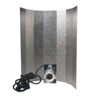 Stucco-Reflektor, gr., 50x 50cm, Bügel montiert +...