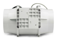 Ventilution Mixed In-Line, mit Klimaregler, 220/280 m³/h, 125 mm, IEC-Connector