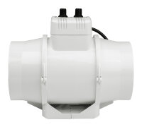 Ventilution Mixed In-Line, mit Klimaregler, 220/280 m³/h, 125 mm, IEC-Connector