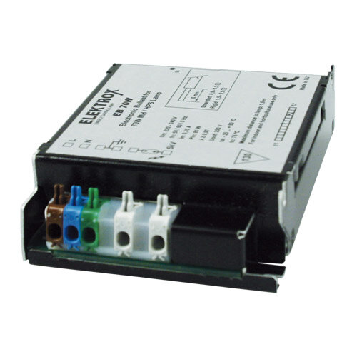 Elektrox Vorschaltgerät 70 W, 220-240 V, elektronisch, unverkabelt, 3x7,5x10 cm