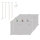 HOMEbox Hercules Rahmenunterstützung 290, aufgebaut 290 x 290 x 200 cm
