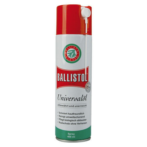 Dosensafe, Motiv Ballistol Universalöl, H = 23,5 cm, ø 6,5 cm
