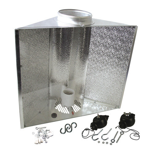 Aircool Reflektor, mit Belüftungsöffnungen, Glasplatte, Fassung, Easy Rolls Set