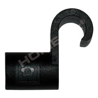 HOMEbox Plastikhaken, lang, 4 Stk. für 16mm Poles