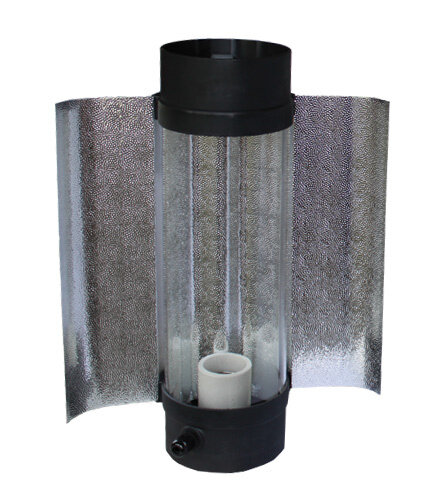 PK Cool-Tube, Anschlussflansch: ø 125 mm, L=400 mm, mit Außenreflektor, 600 W