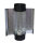 PK Cool-Tube, Anschlussflansch: ø 125 mm, L=400 mm, mit Außenreflektor, 600 W