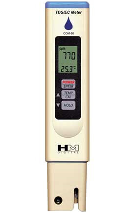 HM Digital Combo Meter, EC/TDS/Temp-Meter, Hydro Tester