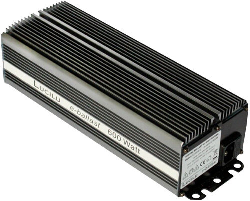 Vorschaltgerät LUCILU, 600 W, elektronisch, für HPS- und MH-Leuchtmittel