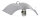 Adjust-A-Wings Reflektor white, Defender small inkl. Fassung, unverkabelt