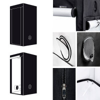 HOMEbox Evolution Q 60, aufgebaut 60cm x 60cm x 120cm