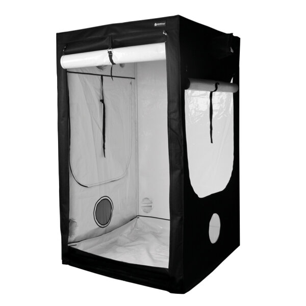 HOMEbox Evolution Q 120, aufgebaut 120cm x 120cm x 200cm